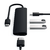 Imagen de A01317 - Hub USB-C a 4K USB-C slim multipuertos V1 (Black) - SATECHI