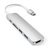 A00208 - Hub USB-C slim V2 (Silver) - SATECHI