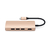 Imagen de A00770 - Hub USB-C multipuerto V2 (Gold) - SATECHI