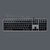 A00847 - Teclado W3 slim USB-C retroiluminado (Space Gray) - SATECHI en internet