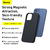 A00812 - Funda silicona MagSafe p/iPhone 12 Mini (Black) + vidrio - BASEUS