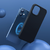A00812 - Funda silicona MagSafe p/iPhone 12 Mini (Black) + vidrio - BASEUS - FAVAR IMPORT