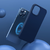 Imagen de A00816 - Funda silicona MagSafe p/iPhone 12/PRO (Blue) + vidrio - BASEUS