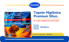 TAPETE HIGIÊNICO PREMIUM CHALESCO C/ 50 unid - comprar online