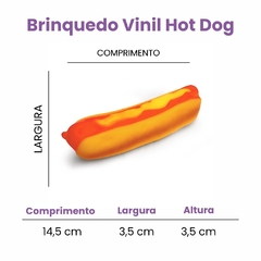BRINQUEDO HOT DOG VINIL - comprar online