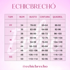 Blusa ALCAÇUZ - Echicbrechó