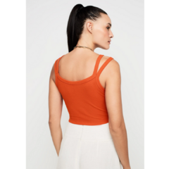 TOP FEMININO DZARM LARANJA - comprar online