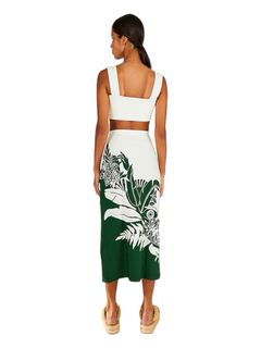 Saia farm Midi Florestinha - comprar online