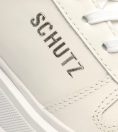 TÊNIS SCHUTZ PLATAFORMA COURO BRANCO - Rivan Store - Especializada em multimarcas de Moda