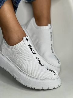 TÊNIS SCHUTZ KNIT BRANCO - comprar online