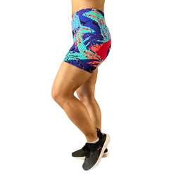 SHORT HOJAS FLUOR LYCRA® - comprar online