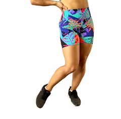 SHORT HOJAS FLUOR LYCRA®