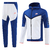 Conjunto Nike Tech Fleece "Azul/Branco/Rosa"