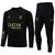 PSG X JORDAN 22/23 TRACKSUIT PRETO/DOURADO