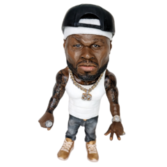 ESCULTURA 50Cent na internet