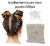 ARGOLLITAS HAIR RING PARA TRENZA PAQUETE X1000PCS