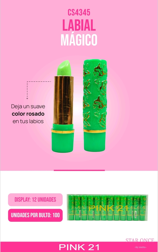 LABIAL MAGICO PINK21 59198 - Comprar en star