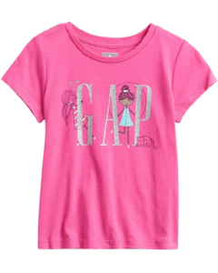 Camiseta Pink GAP - Girl - comprar online