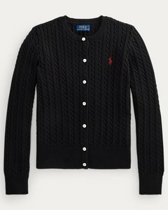 Cardigã Preto 2 RALPH LAUREN - Menina - comprar online