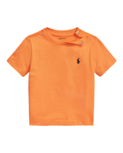 Camiseta Laranja com Botões RALPH LAUREN - Bebê Menino