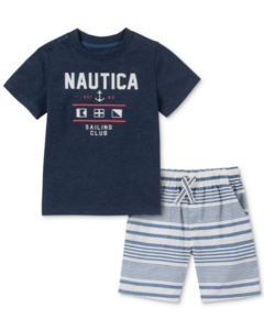 Conjunto Verão 2 Peças (mod. 2) NAUTICA - Bebê Menino