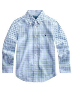 Camisa Manga Longa Xadrez RALPH LAUREN - Menino - comprar online