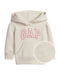 Blusa Moletom Creme sem Zíper GAP - Toddler Girl (2 a 7 Anos) na internet