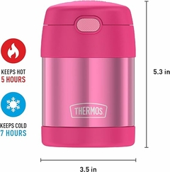 Pote Térmico FUNtainer THERMOS - Rosa (290 ml) - Baby Bens Importados | Roupas Infantis de Qualidade