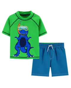 Conjunto 2 Peças de Banho Dino CARTER'S - Baby Boy (0 a 24 Meses)