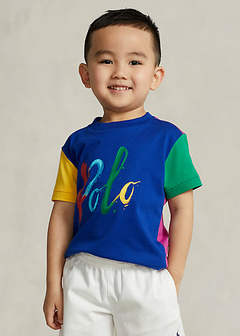 Camiseta Colorida "POLO" RALPH LAUREN - Menino - Baby Bens Importados | Roupas Infantis de Qualidade