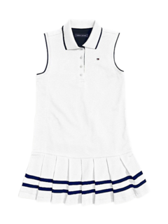 Vestido Polo Regata Branco TOMMY HILFIGER - Toddler Girl (2 a 7 Anos)