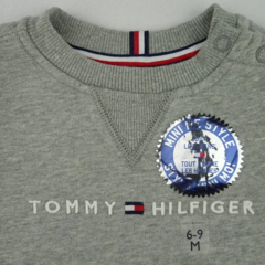 Blusa Moletom Cinza TOMMY HILFIGER - Bebê Menino na internet