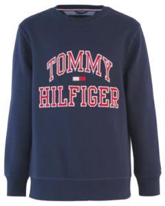 Blusa Moletom Azul Marinho TOMMY HILFIGER - Menino na internet