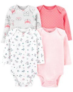 Kit Body 4 Peças Floral CARTER'S - Bebê Menina - comprar online