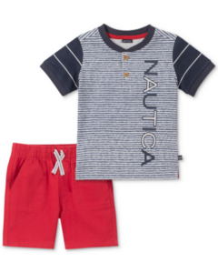 Conjunto Verão 2 Peças (mod. 1) NAUTICA - Bebê Menino - comprar online