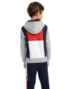 Blusa Moletom Cinza com Zíper TOMMY HILFIGER - Menino na internet