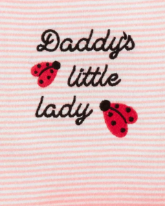 Conjunto 3 Peças Daddy's Little Lady CARTER'S - Bebê Menina - comprar online