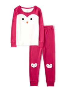 Conjunto Pijama 2 Peças Branco e Pink GYMBOREE - Bebê Menina