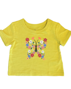 Camiseta Amarela GAP - Baby Girl (0 a 24 Meses)