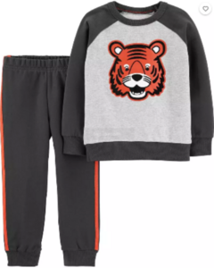 Conjunto Moletom 2 Peças Tiger CARTER'S - Bebê Menino - comprar online