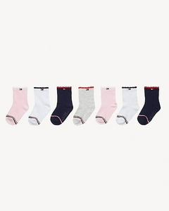 Kit de Meias 7 Pares Coloridas TOMMY HILFIGER - Menina - comprar online