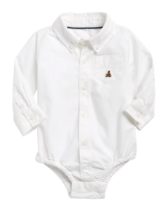 Body Polo Branco GAP - Bebê Menino