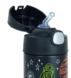 Garrafa Térmica FUNtainer THERMOS - Preta Astronauta (355 ml) - comprar online