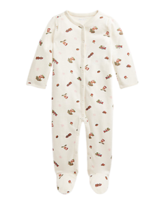 Macaquinho Pijama Creme Polo Bear RALPH LAUREN - Bebê