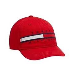 Boné Vermelho Logo TOMMY HILFIGER - Bebê na internet