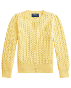 Cardigã Amarelo RALPH LAUREN - Girl