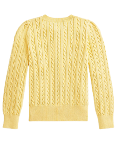 Cardigã Amarelo RALPH LAUREN - Girl - comprar online