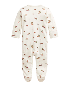 Macaquinho Pijama Creme Polo Bear RALPH LAUREN - Bebê - Baby Bens Importados | Roupas Infantis de Qualidade