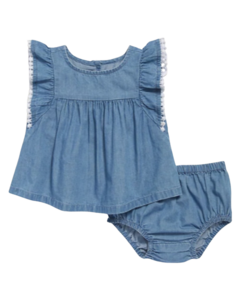 Conjunto 2 Peças Bata OLD NAVY - Baby Girl (0 a 24 Meses) - comprar online