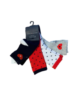 Kit de Meias Coloridas 4 Pares TOMMY HILFIGER - Menina - comprar online